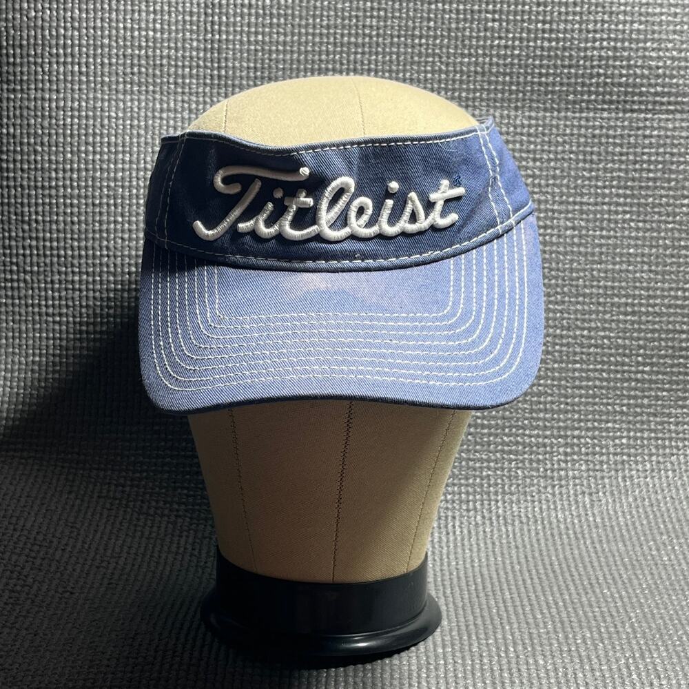 Titleist Players Classic Visor Cap Mens One Size Blue Golf Adjustable Outdoor